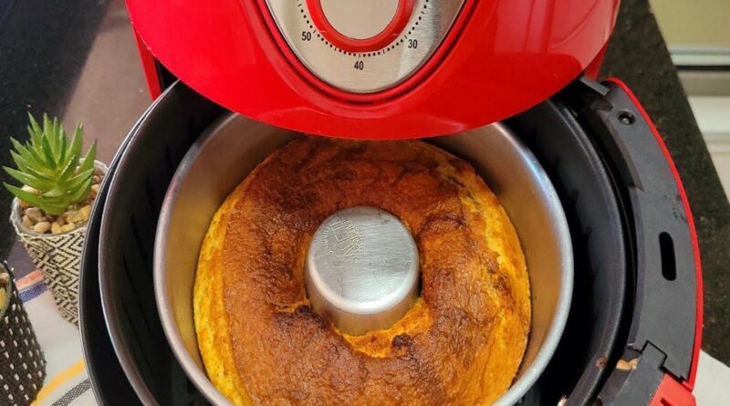 Bolo de Milho na AirFryer em 35 minutos