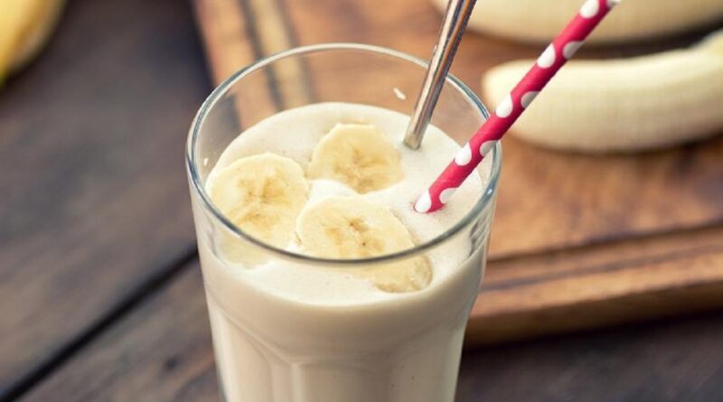 Shake Proteico de Banana