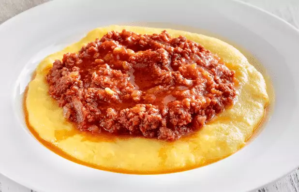 Polenta Cremosa ao Molho