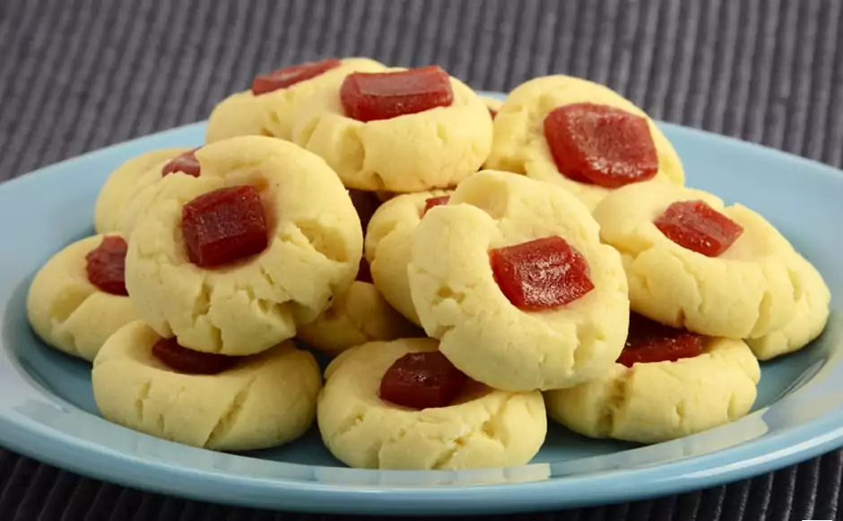 Biscoitinho Amanteigado de Goiabada