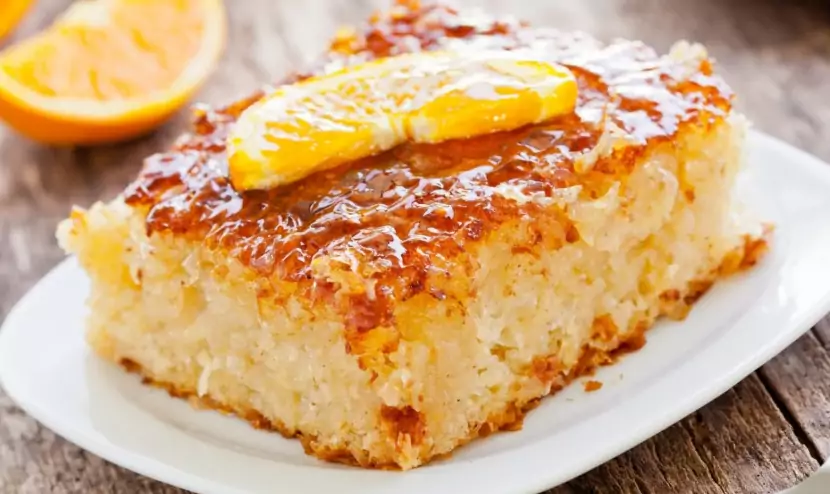 Bolo de Laranja Molhadinho