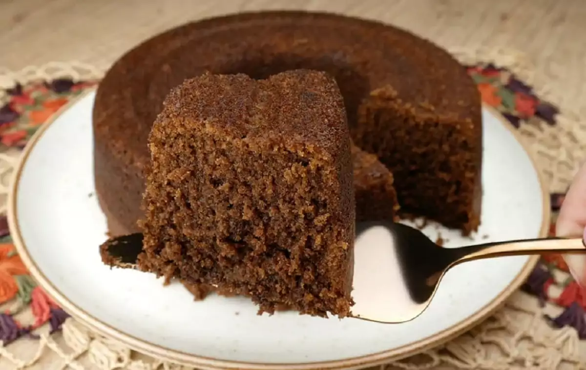 Bolo de Café Solúvel