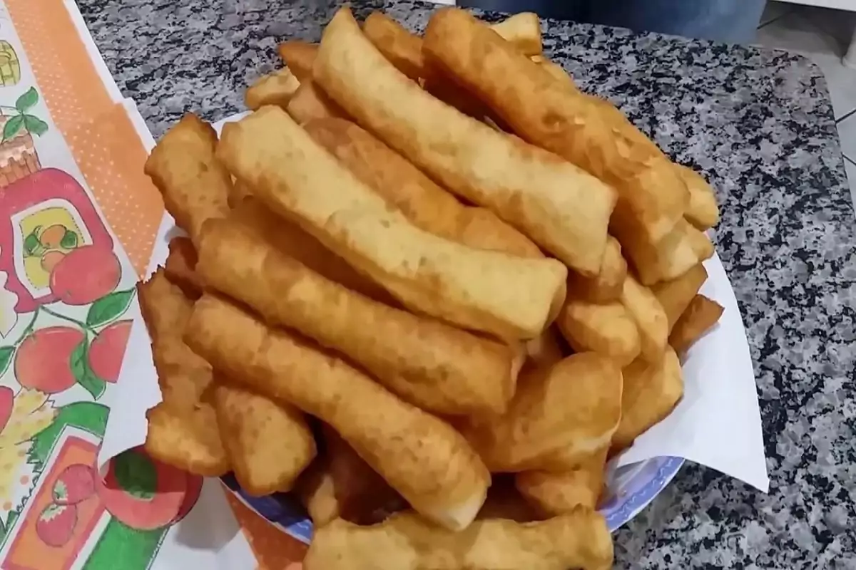 Massa de Pão Frita