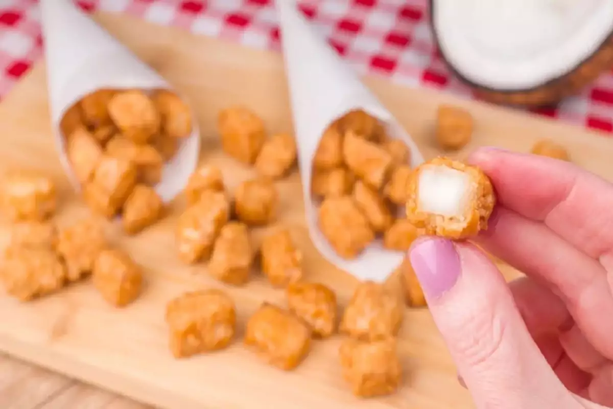 Coquinho açucarado, Receita