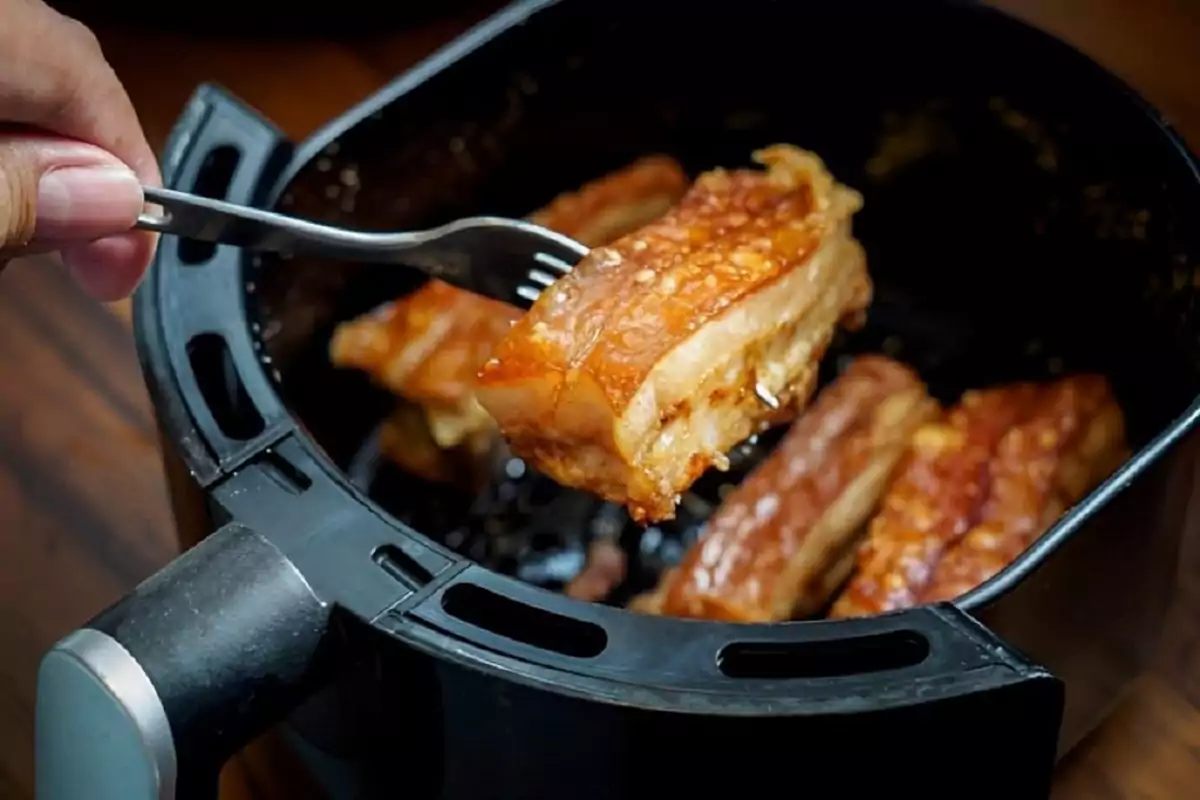 Torresmo na AirFryer em 40 minutos - Receitas Rápidas