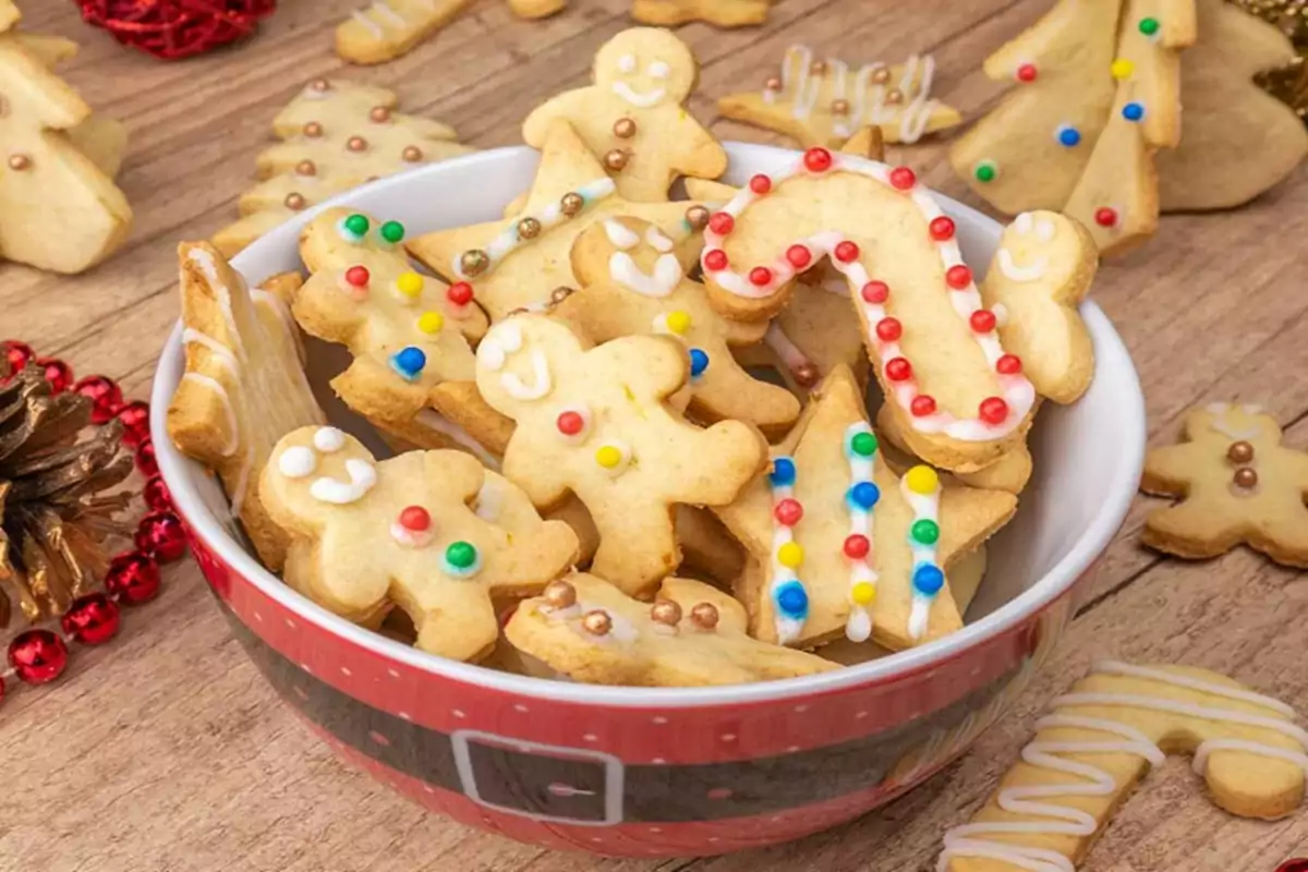 Biscoito de Natal Amanteigado 