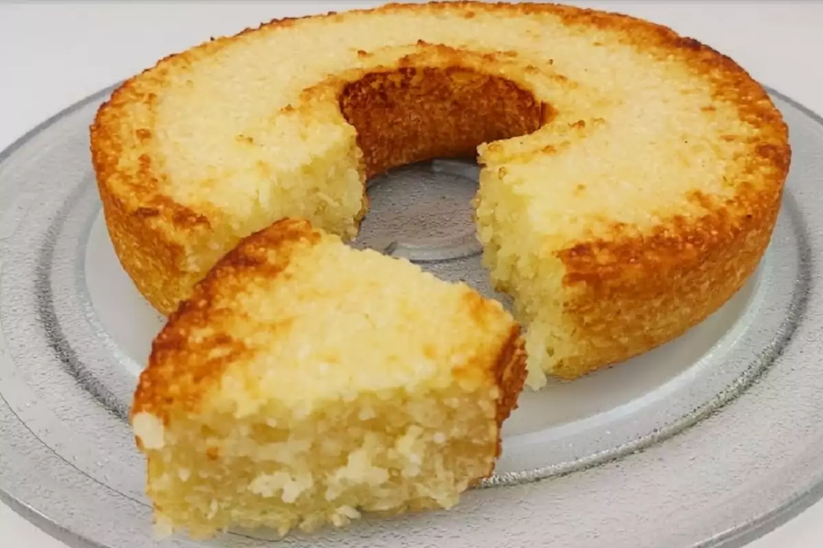 Bolo de Tapioca de Liquidificador