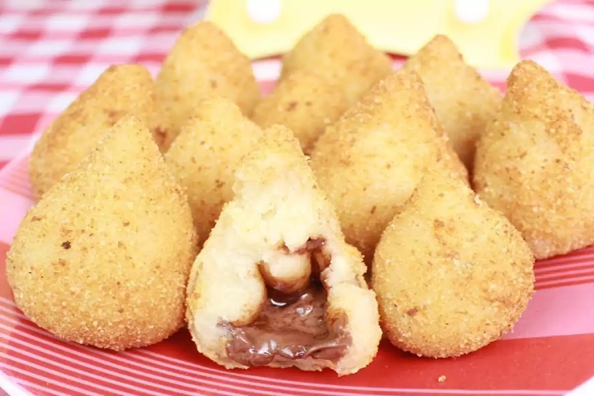 Coxinha de Nutella